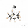 Подвесная люстра iLedex C4465-12R CR