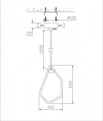Подвесной светильник Fluorite FL1162-1P3