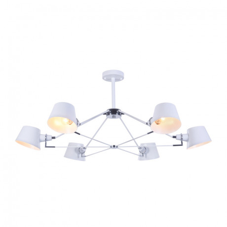 Люстра на штанге Freya FR5038-CL-06-W