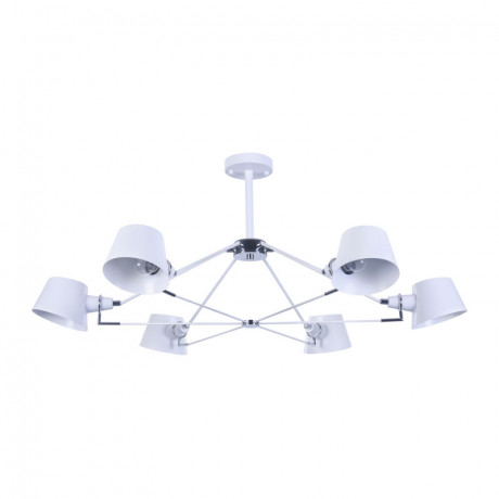 Люстра на штанге Freya FR5038-CL-06-W