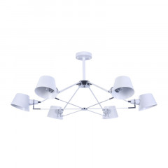Люстра на штанге Freya FR5038-CL-06-W