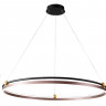 Подвесной светильник Crystal Lux FERNANDO SP88W LED D1000 COFFEE/BLACK