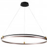 Подвесной светильник Crystal Lux FERNANDO SP88W LED D1000 COFFEE/BLACK