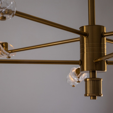 Люстра на штанге Freya FR5420CL-08BS