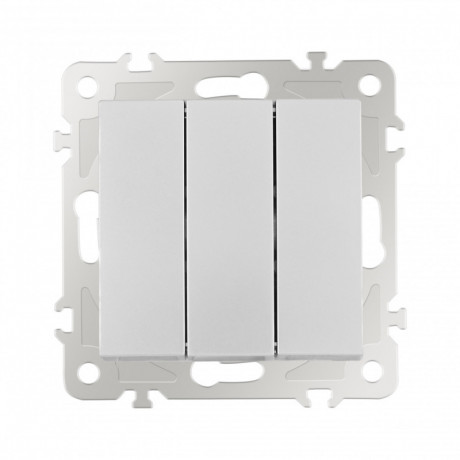 Выключатель Arte Milano 206.30-3.silver