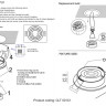 Встраиваемый светильник Crystal Lux CLT 001C1 WH