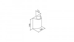 Бра DesignLed LW-A0148A-BL-WW