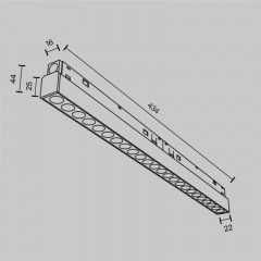 Светильник на шине Maytoni Technical TR031-4-24WTW-M-DSZ-W