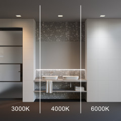 Влагозащищенный светильник Maytoni Technical DL056-18W3-4-6K-W