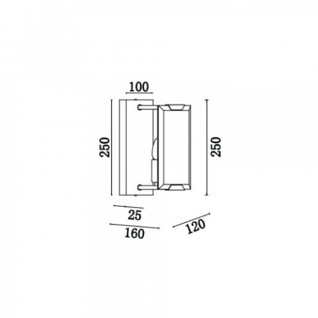Бра Vele Luce VL3004W01