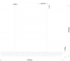 Подвесная люстра Fluorite FL1189-10P