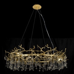 Подвесная люстра LOFT IT 10068/1000 GD