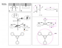 Накладной светильник Ambrella Light TR303311