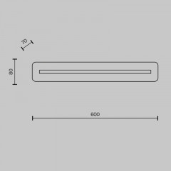 Бра Maytoni MOD366WL-L14BS3K