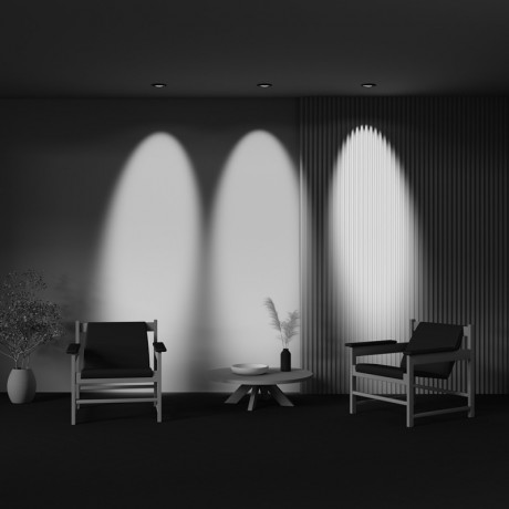 Влагозащищенный светильник Maytoni Technical DL105-12W4K-B