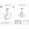 Подвесная люстра iLamp RM6201-8+4 CR+CL