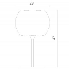 Настольная лампа Divinare 1317/01 TL-1