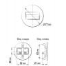 Подсветка ступеней лестницы Citilux CLD007R5