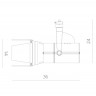 Светильник на шине ARTE Lamp A6312PL-1WH