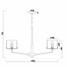 Подвесная люстра Freya FR5096PL-08CH