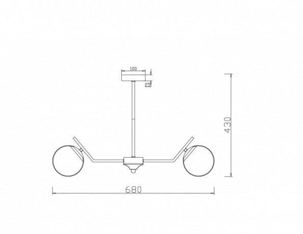 Люстра на штанге Freya FR5173PL-06BS