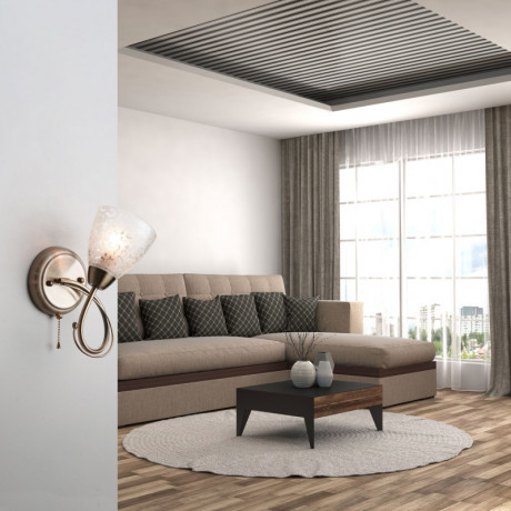 Бра Eurosvet 30130/1 античная бронза