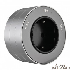 Трековая система розеток Arte Milano 380011TS/ES Grey