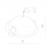 Встраиваемый светильник ARTE Lamp A7012PL-1WH