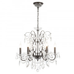 Подвесная люстра Crystal Lux ODELIS SP6 BROWN