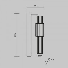 Бра Maytoni MOD308WL-L9CH3K