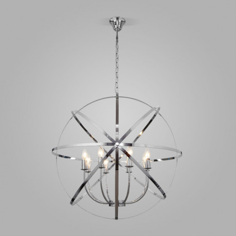 Подвесная люстра Eurosvet 60139/8 хром