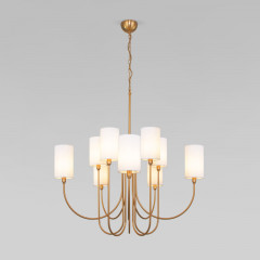 Подвесная люстра Eurosvet 60164/10 латунь