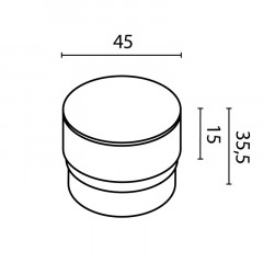 Плафон Maytoni Technical RingSAcr-5-W