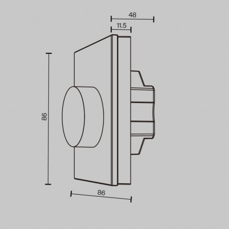 Панель управления Maytoni Technical 711027