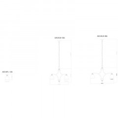 Подвесная люстра ARTE Lamp A9518LM-5BA