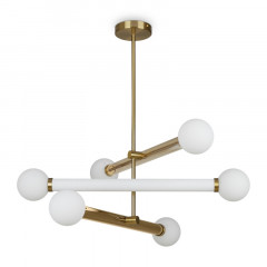 Люстра на штанге Freya FR5381PL-06G