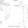 Вставка Crystal Lux CLT 060_02 BL-SH