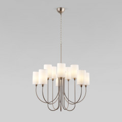 Подвесная люстра Eurosvet 60164/10 никель