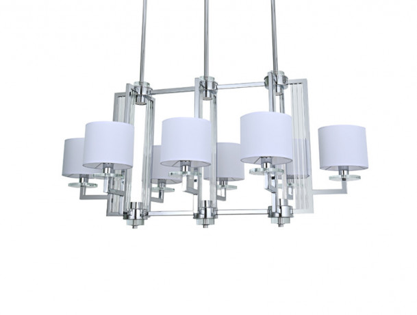 Подвесная люстра Newport 35408/S chrome без абажуров