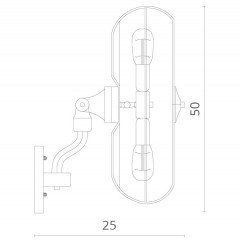 Бра Divinare 5002/05 AP-5