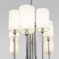 Подвесная люстра Eurosvet 60164/10 никель Smart