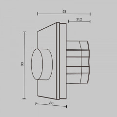 Панель управления Maytoni Technical 721033