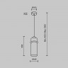 Подвесной светильник MODELUX MS.1410.120 CR