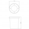 Тротуарный светильник ARTE Lamp A6013IN-1SS