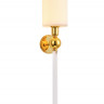 Бра Crystal Lux MIRABELLA AP1 GOLD/WHITE
