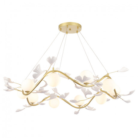 Подвесная люстра Crystal Lux COLIBRI SP10 GOLD