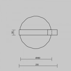 Бра Maytoni MOD379WL-L6B3K