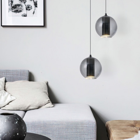 Подвесной светильник Eurosvet 50258/1 LED дымчатый