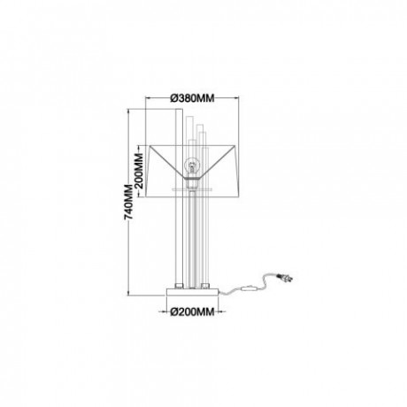 Настольная лампа Vele Luce VL1314N01