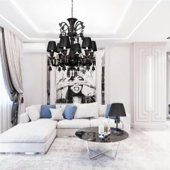 Подвесная люстра LOFT IT 10210/6 Black